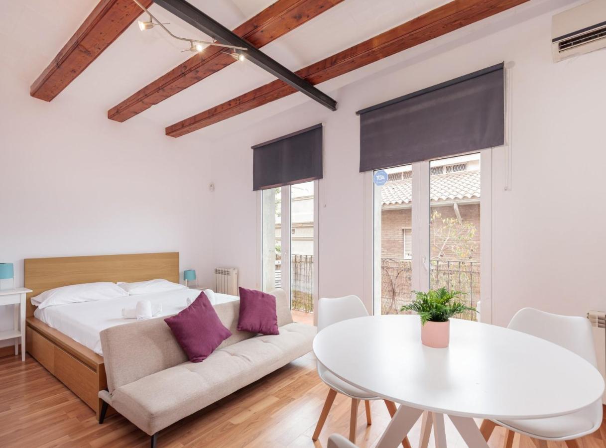 Spacious Doubleroom Apartment At Sants Barcelona Exteriör bild