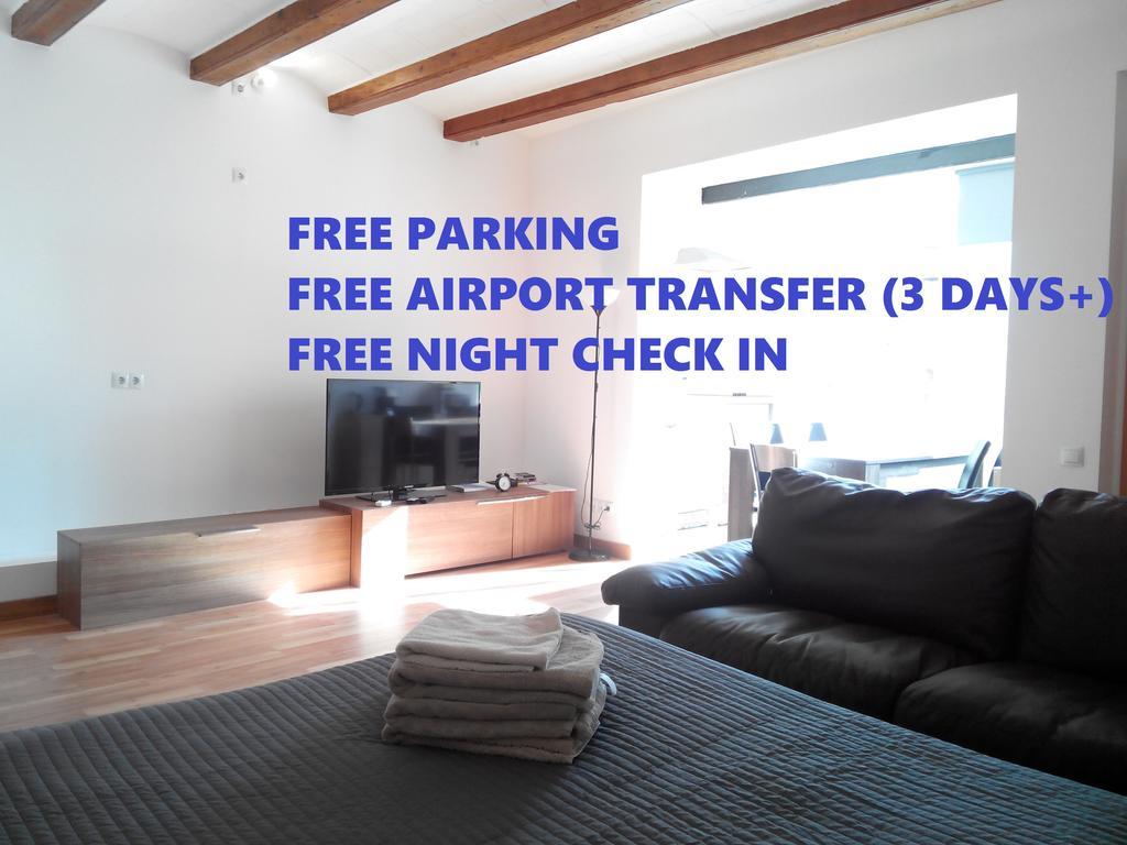 Spacious Doubleroom Apartment At Sants Barcelona Exteriör bild